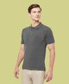 HiFlyers Men'S Solid Tshirts With Pocket Anthra