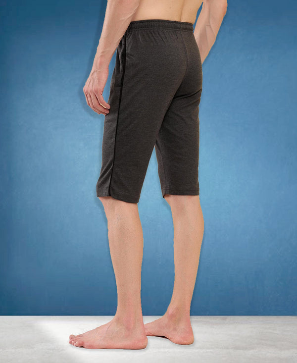 T.T. Men'S Poly Jersey Three Fourth -Anthra