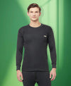 T.T. Mens Anthra Slim FitSolid Hotpot Thunder Thermal Top