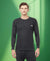 T.T. Mens Anthra Slim FitSolid Hotpot Thunder Thermal Top