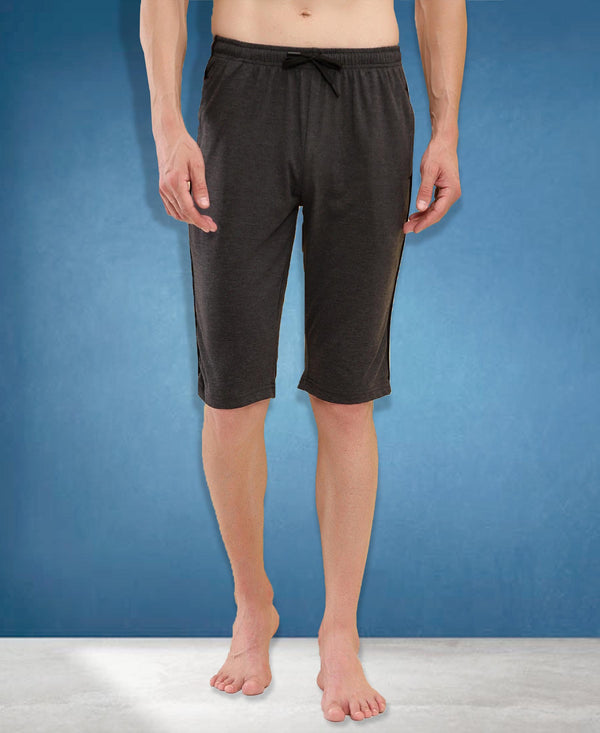 T.T. Men'S Poly Jersey Three Fourth -Anthra