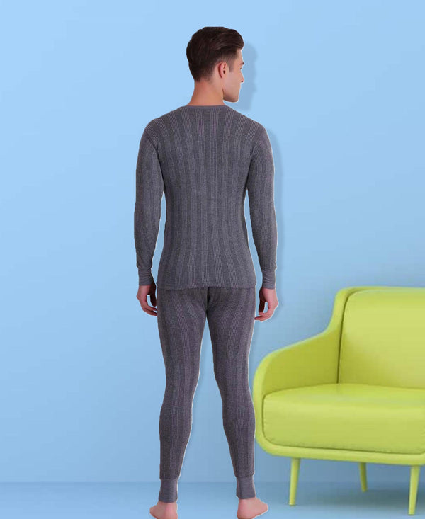 T.T. Men Hotpot Elite Thermal Set V-Neck- Anthra