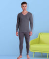 T.T. Men Hotpot Elite Thermal Set V-Neck- Anthra