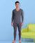 T.T. Men Hotpot Elite Thermal Set V-Neck- Anthra