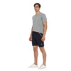 Almo Men Combed Cotton Knitted Shorts | Regular Fit | Soft & Breathable | Everyday Comfort Shorts for Men-Navy