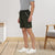 Almo Men Combed Cotton Knitted Shorts | Regular Fit | Soft & Breathable | Everyday Comfort Shorts for Men-Rifle Green