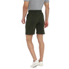 Almo Men Combed Cotton Knitted Shorts | Regular Fit | Soft & Breathable | Everyday Comfort Shorts for Men-Rifle Green