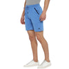 Almo Men Combed Cotton Knitted Shorts | Regular Fit | Soft & Breathable | Everyday Comfort Shorts for Men-Ultramarine