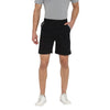 Almo Men Combed Cotton Knitted Shorts | Regular Fit | Soft & Breathable | Everyday Comfort Shorts for Men-Black