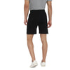 Almo Men Combed Cotton Knitted Shorts | Regular Fit | Soft & Breathable | Everyday Comfort Shorts for Men-Black