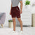 Almo Men Combed Cotton Knitted Shorts | Regular Fit | Soft & Breathable | Everyday Comfort Shorts for Men-Wine