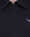 HiFlyers Mens Navy Regular Fit Solid Micro Polyester Fabric Tracksuit (All Season)