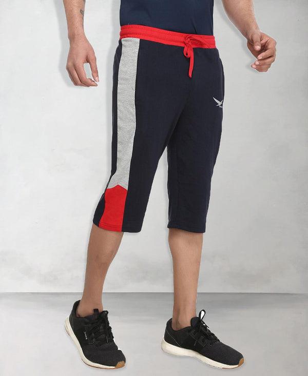 HiFlyers Mens Capri Navy-Red