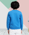 HiFlyers Boys Regular Fit | Premium Cotton Fleece |Full Sleeves|Round Neck|Trendy Winter Wear| Sweatshirts For Boys And Girls -Blue