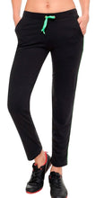 T.T. Women 100% Cotton Interlock Fabric Black Track Pant