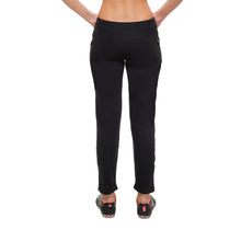 T.T. Women 100% Cotton Interlock Fabric Black Track Pant