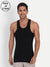 T.T. Mens Black Derby Vest (Pack Of 2)