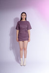 Purple twil dress