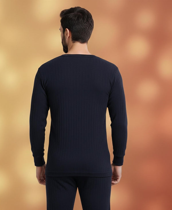 T.T. Mens Navy Slim Fit Desire Thermal Top