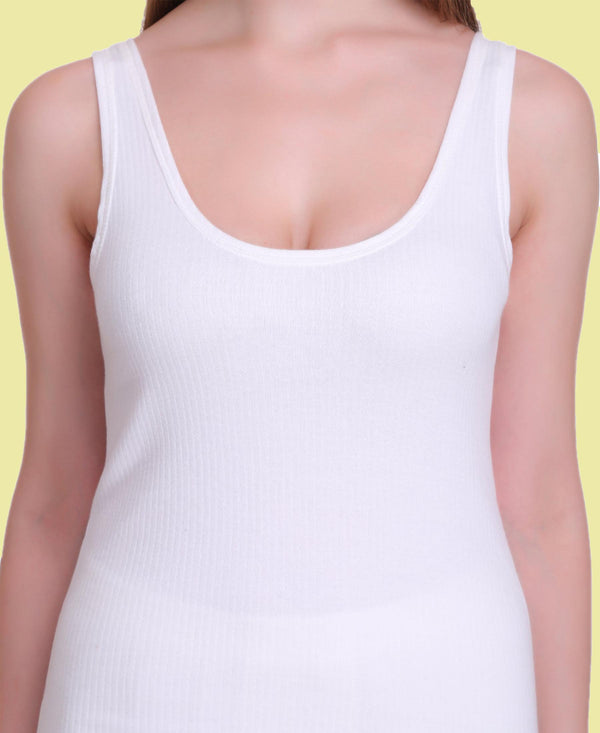 T.T. Women Hotpot Elite Top Thermal - White