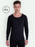 T.T. Men Hotpot Elite Light Weight , Super warm with Polyfill Sandwich technology Top Thermal Pack Of 2- Black