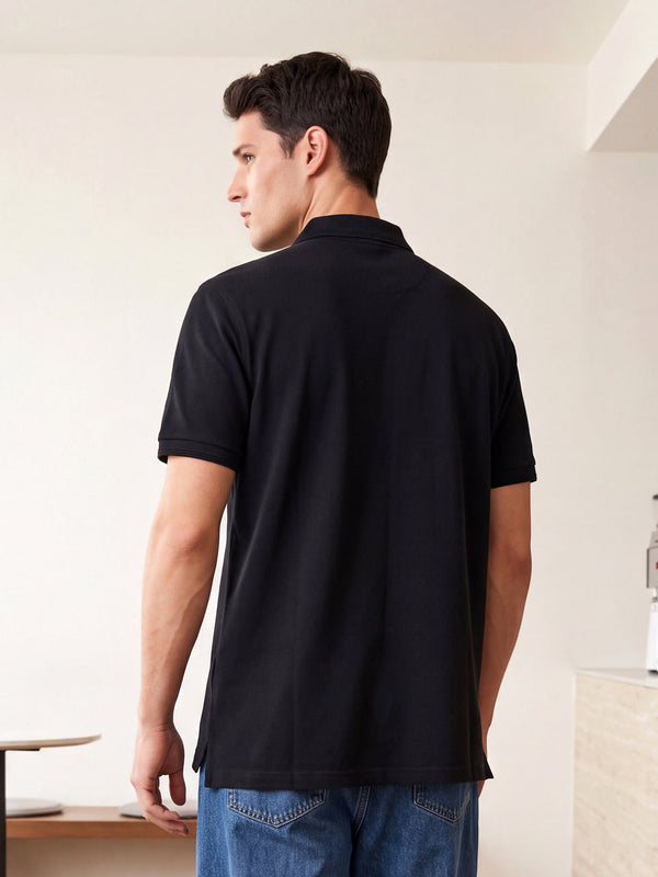 Black Basics Polo