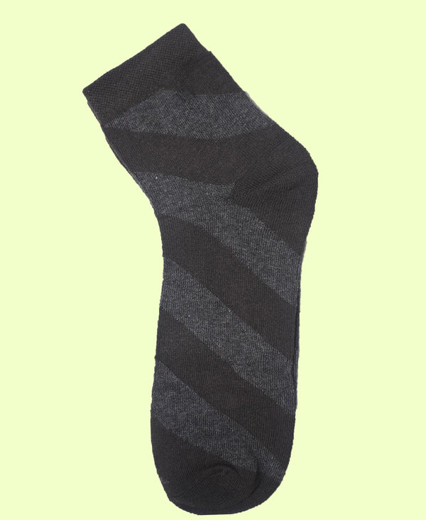 T.T. Men|Premium 100% Cotton Men’S Ankle Length Socks|Soft & Sweat Absorbent|Breathable Everyday Comfort|Pack Of 5|Assorted-D1|-Free