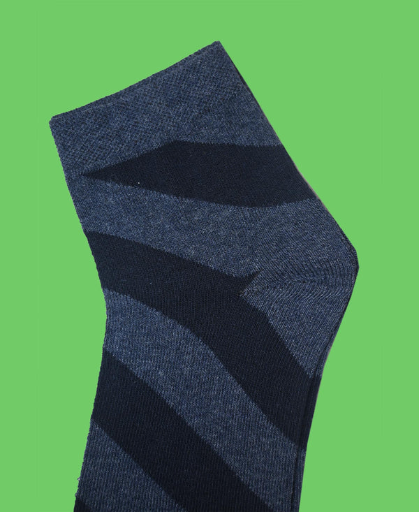 T.T. Men|Premium 100% Cotton Men’S Ankle Length Socks|Soft & Sweat Absorbent|Breathable Everyday Comfort|Pack Of 5|Assorted-D1|-Free