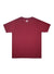 T.T. Mens Maroon Regular FitPoly Jersey Round Neck Half Sleeve T-Shirt