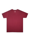 T.T Mens Maroon Regular Fit  Poly Jersey Round Neck Half Sleeve T-Shirt