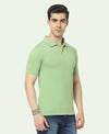 T.T. Men'S Solid Sinker Polo Tshirts With PocketGreen
