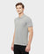 HiFlyers Men'S Solid Tshirts With Pocket Grey