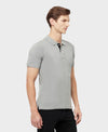 HiFlyers Men'S Solid Tshirts With Pocket Grey