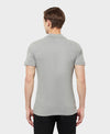 HiFlyers Men'S Solid Tshirts With Pocket Grey