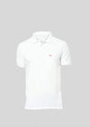 Hiflyers Men'S Solid Regular Fit Polo T-Shirt With Pocket -White