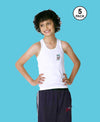 T.T. Kids Titanic Vest Pack Of 5 White