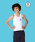 T.T. Kids Titanic Vest Pack Of 5 White