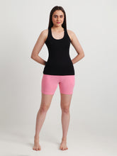 T.T. Women Regular Fit Poly Jersey Solid Short -Pink