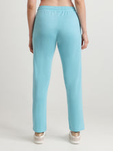 T.T. Women Regular Fit Poly Jersey Solid Trackpant -Turquoise