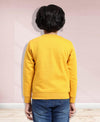 HiFlyers Boys Regular Fit | Premium Cotton Fleece |Full Sleeves|Round Neck|Trendy Winter Wear| Sweatshirts For Boys And Girls -Yellow