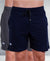 T.T. Men Solid Cotton Shorts Pack Of 2 Anthra::Navy