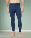 T.T. Mens Navy Slim FitSolid Hotpot Thunder Thermal Trouser