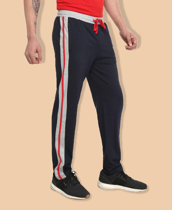 HiFlyers Mens Navy Blue Trackpants