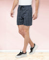 T.T. Men Cool Check Shorts Pack Of 1 Nvy