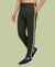 T.T. Men Cotton Track Pants Regular Fit Solid - Riffel Green