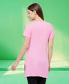 T.T. Women Pink Regular Printed Tunic