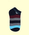 Hiflyers Men|Premium 100% Cotton Men’S Ankle Length Socks|Soft & Sweat Absorbent|Breathable Everyday Comfort|Pack Of 5|Assorted|-Free
