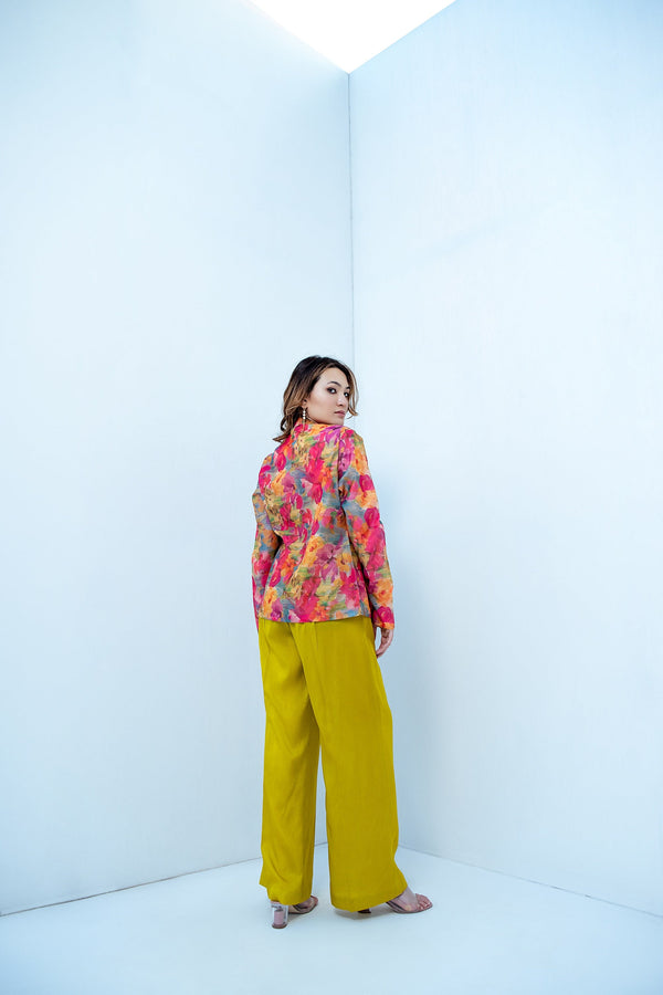 Garden Party Pink & Green 3 Piece Co Ord Set (Combo)