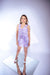Lilac stripe ensemble
