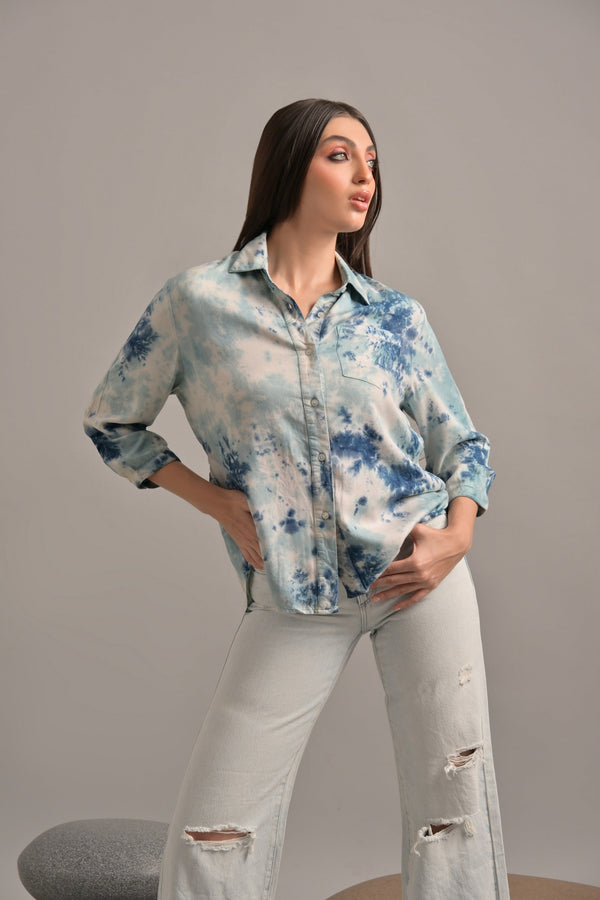 Garden Party Tie Dye Shirt (Top Only)